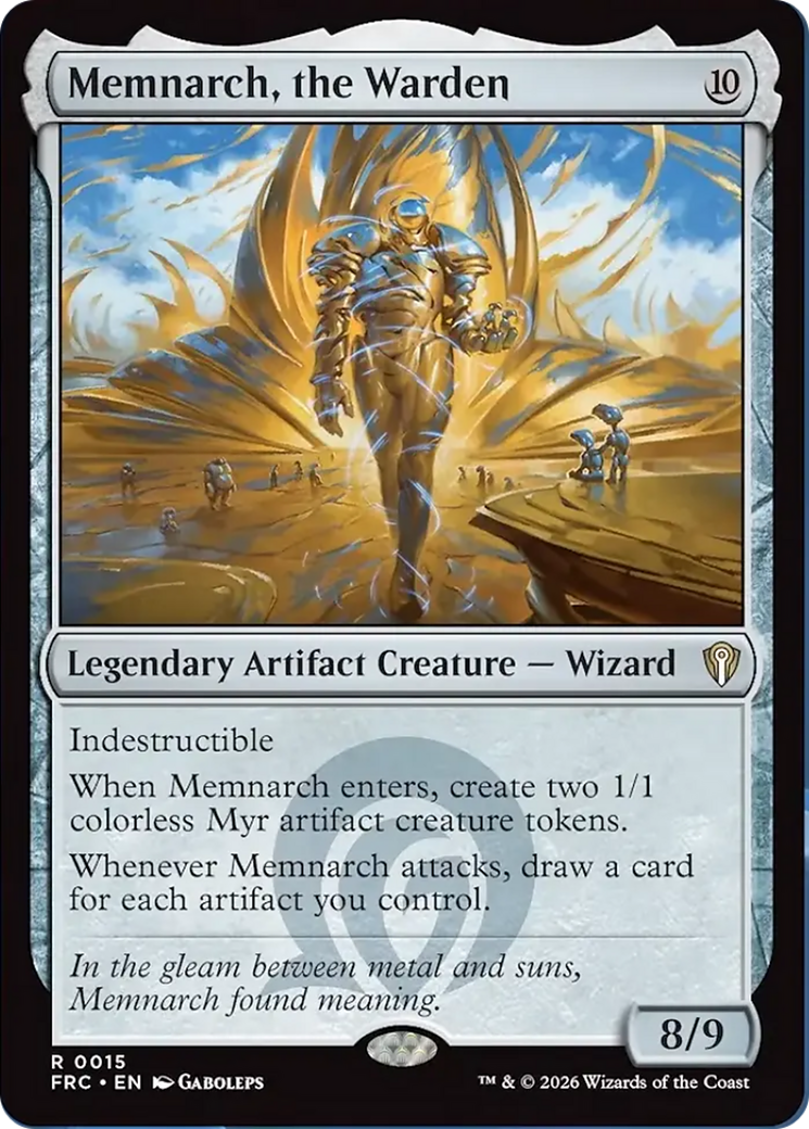 Memnarch, the Warden [Reality Fracture Commander]