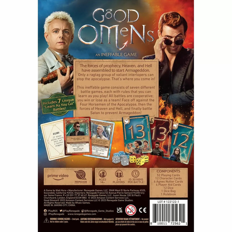 Good Omens - An Ineffable Game