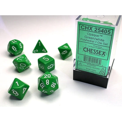 Chessex 7-Dice Set - Opaque