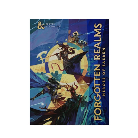D&D  Book -  Forgotten Realms Heroes of Faerun Hobby Store Exclusive