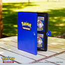 Pokemon Accessory - Premium 4-Pocket Snap Binder (Blue)