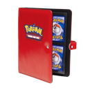 Pokemon Accessory - Premium 4-Pocket Snap Binder (Red)