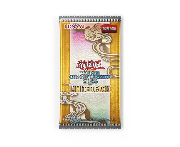 YGO Booster Pack - Limited Pack World Championship 2026