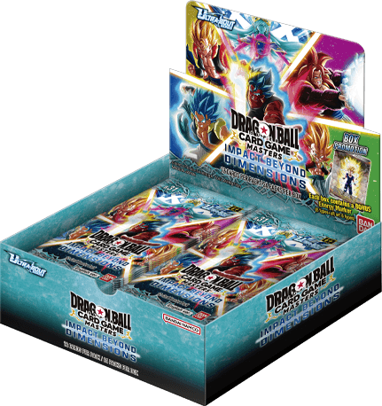 **PRE-ORDER** DBS Masters Booster Box - Ultra Bout Set 4: Impact Beyond Dimensions (B31)