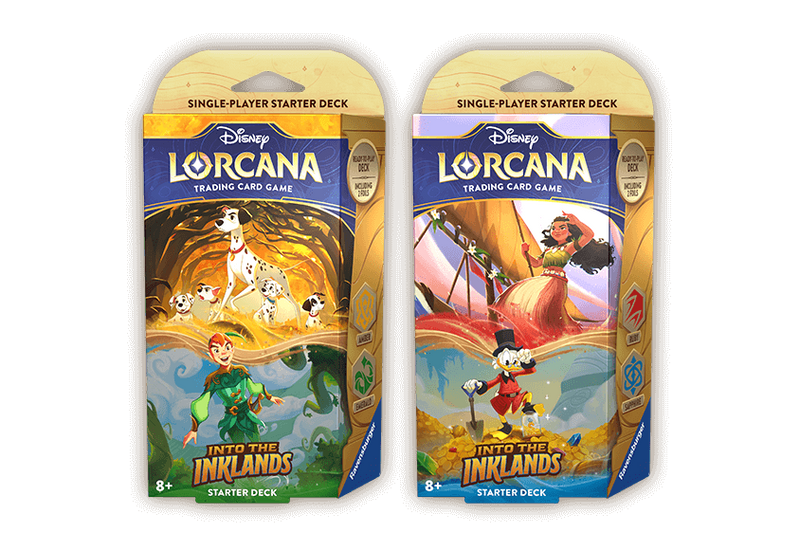 Disney Lorcana TCG Into the Inklands Starter Decks