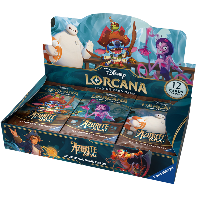 **PRE-ORDER** Disney Lorcana TCG - Azurite Sea Booster Box