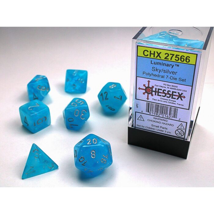 Chessex 7-Dice Set - Luminary