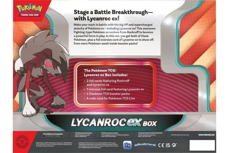 PKM EX Box (Lycanroc EX)