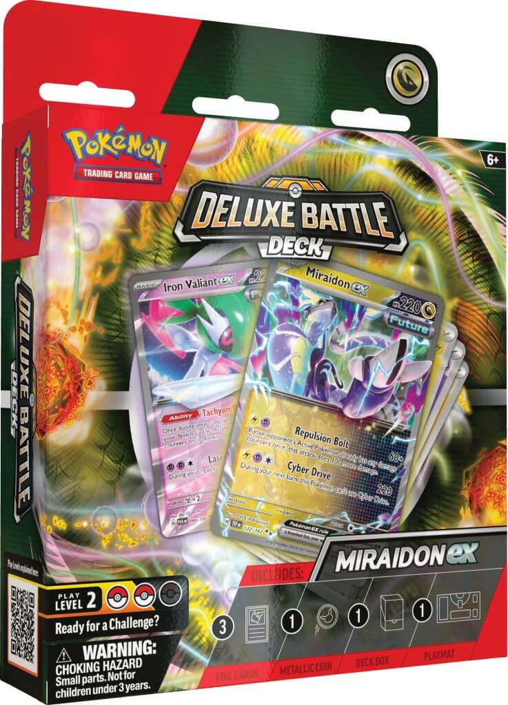 PKM Deluxe Battle Decks - Miraidon EX & Koraidon EX