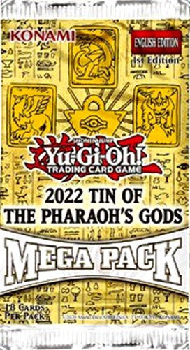 YGO Tin Of The Pharaoh's Gods 2022 - Booster Pack