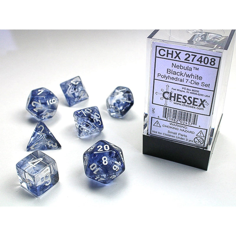 Chessex 7-Dice Set - Nebula