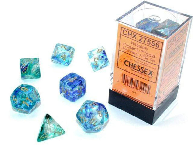 Chessex 7-Dice Set - Nebula