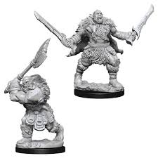 RPG Miniatures - Deep Cuts Pathfinder Battles Orc (Unpainted)