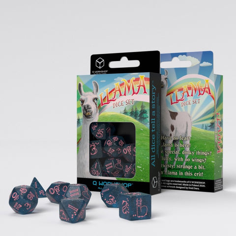 Q Workshop -  Llama Dice Set