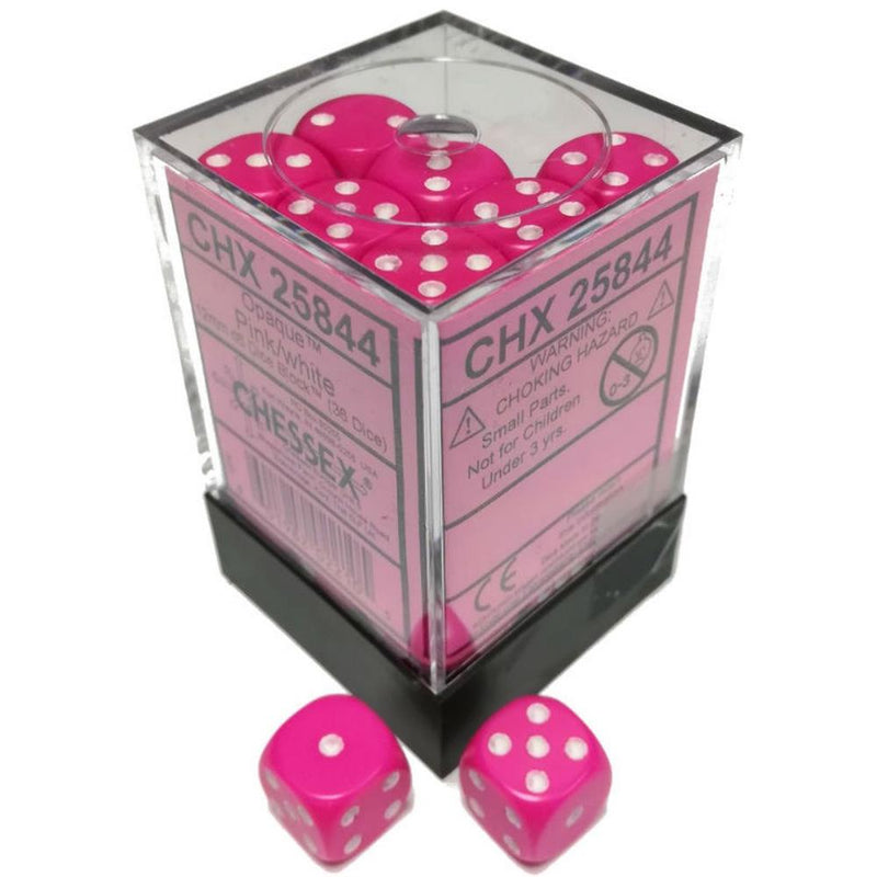 Chessex D6 Dice Set - Opaque 12mm (36 Dice)