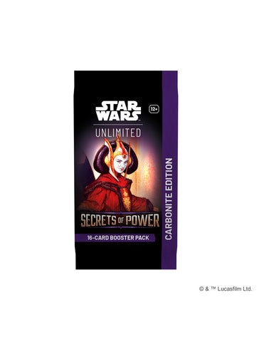 Star Wars Unlimited Carbonite Booster Pack - Secrets of Power