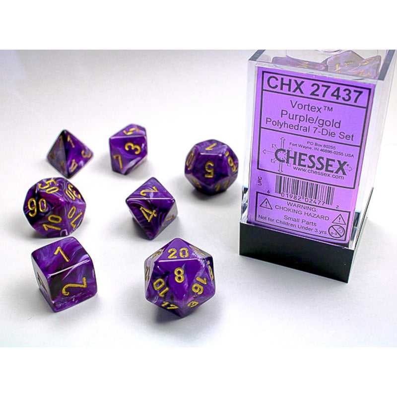 Chessex 7-Dice Set - Vortex