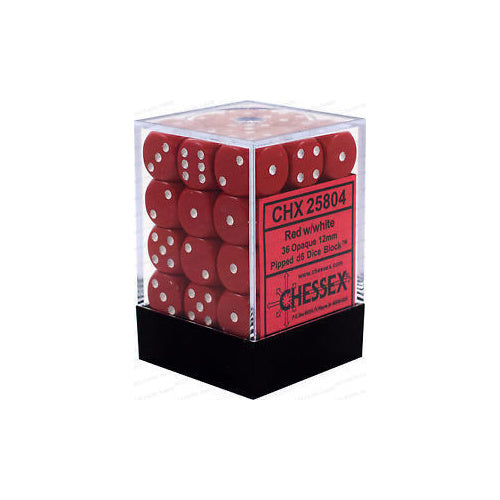 Chessex D6 Dice Set - Opaque 12mm (36 Dice)