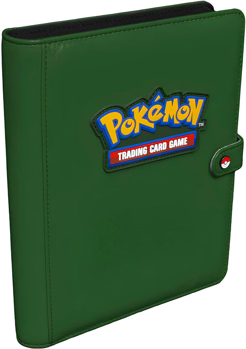 Pokemon Accessory - Premium 4-Pocket Snap Binder (green)