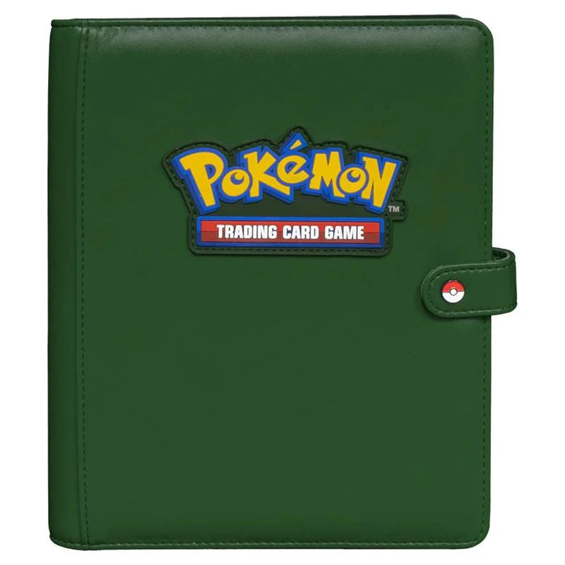 Pokemon Accessory - Premium 4-Pocket Snap Binder (green)