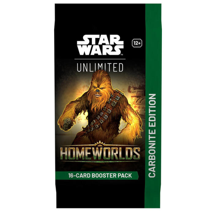 **PRE-ORDER** Star Wars Unlimited Carbonite Booster Pack - Homeworlds