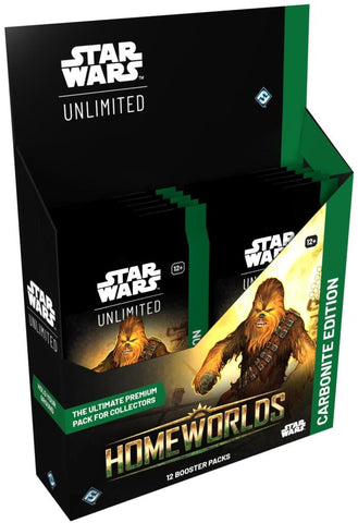 **PRE-ORDER** Star Wars Unlimited Carbonite Booster Box - Homeworlds