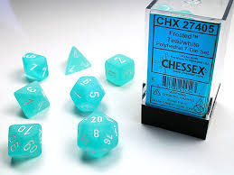 Chessex 7-Dice Set - Frosted