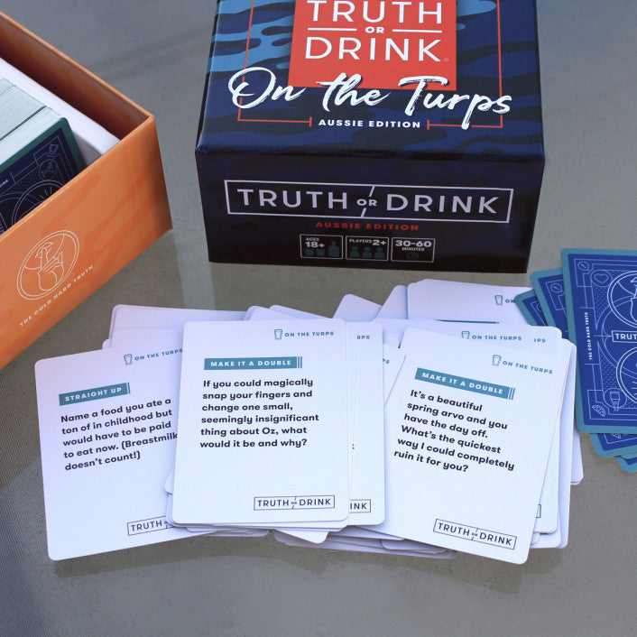 Truth or Drink On The Turps Aussie Edition