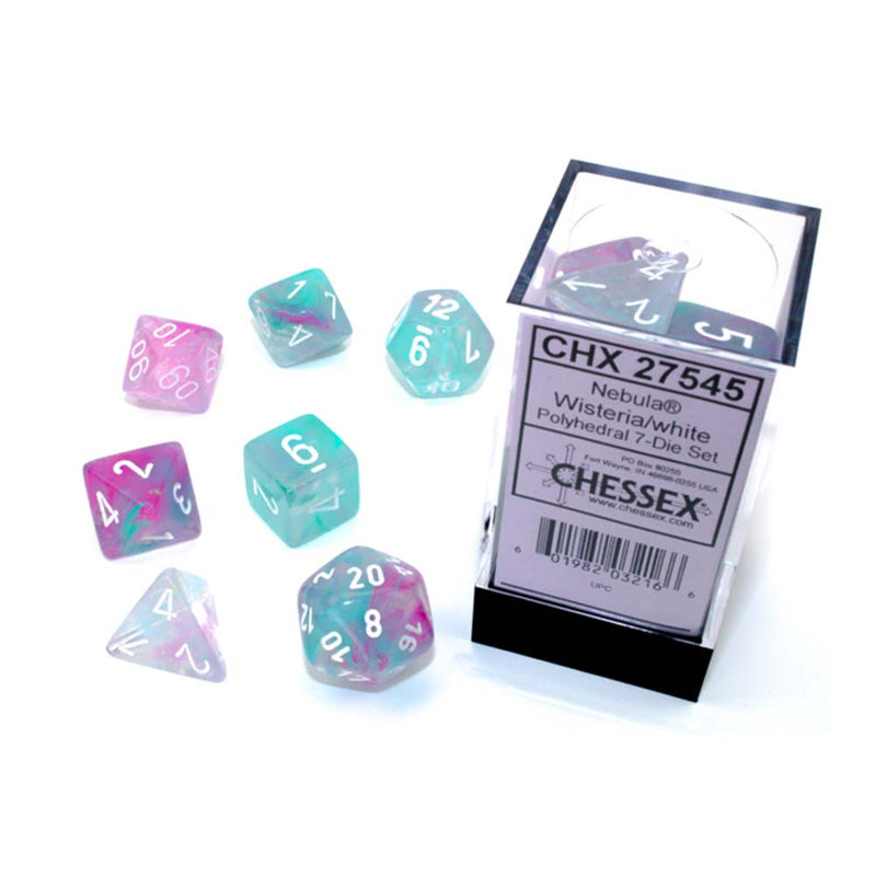 Chessex 7-Dice Set - Nebula