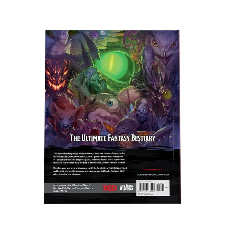 **PRE-ORDER** D&D Book - 2024 Monster Manual