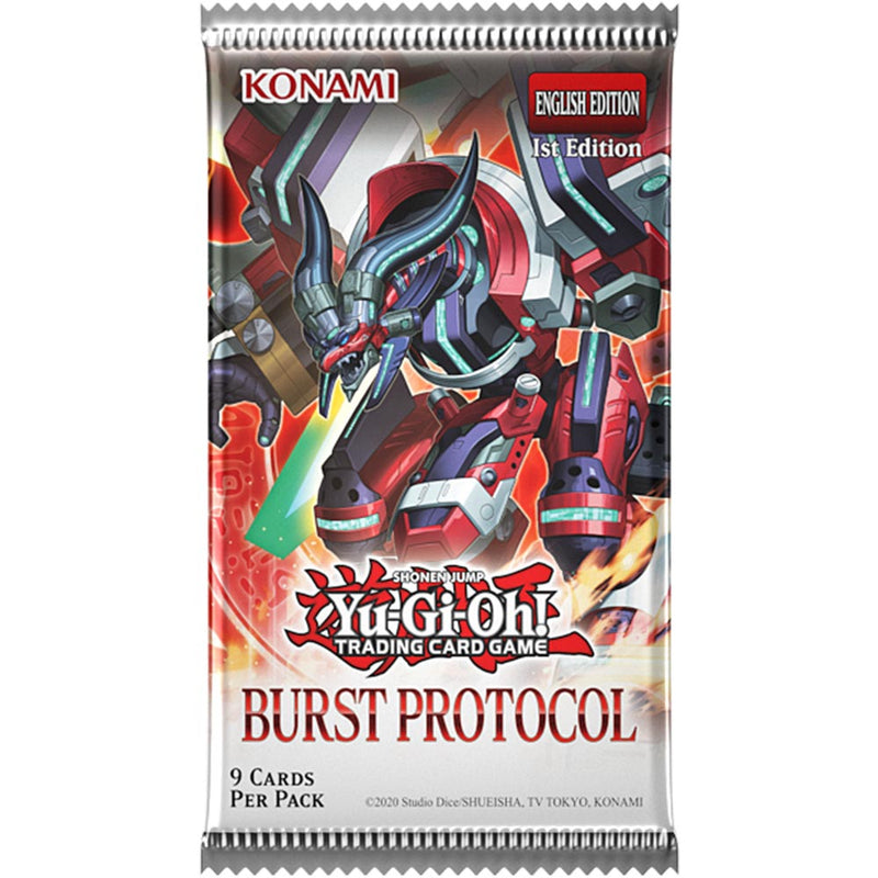 **PRE-ORDER** YGO Booster Pack - Burst Protocol (1st Edition)