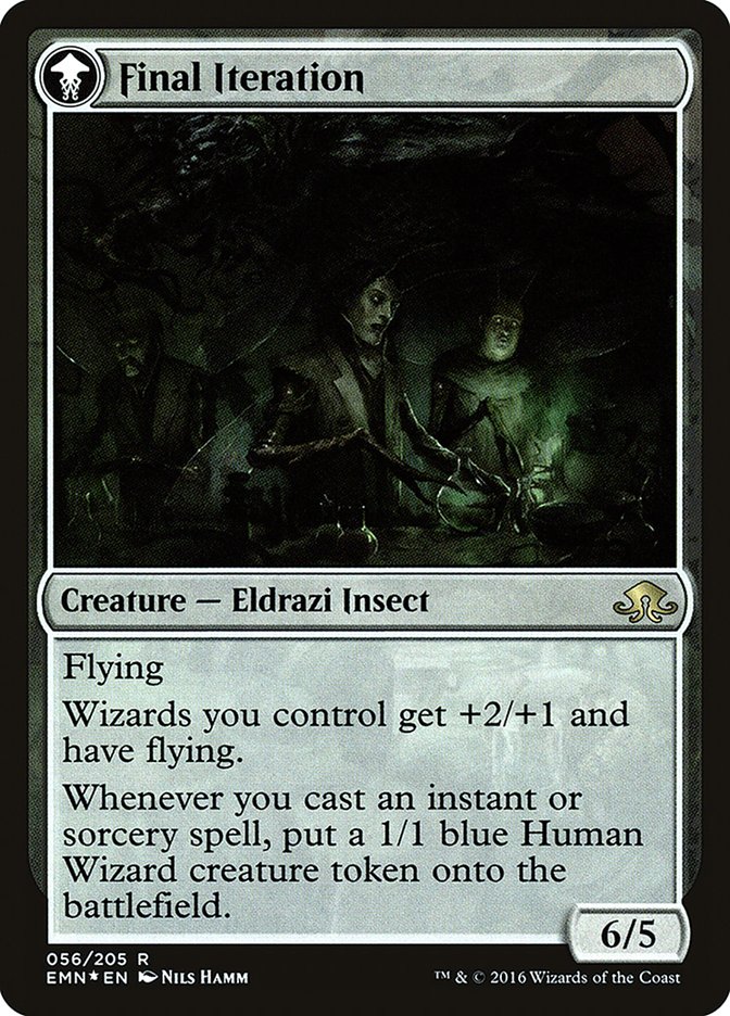 Docent of Perfection // Final Iteration  [Eldritch Moon Prerelease Promos]