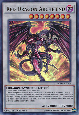 archfiend yugioh cards Red Dragon Archfiend [LC5D-EN069] Ultra Rare