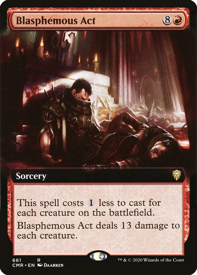 Blasphemous Act (Extended) [Commander Legends]