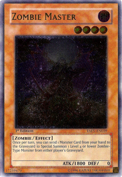 Zombie Master [TAEV-EN039] Ultimate Rare