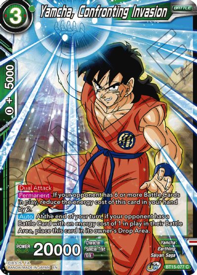 Yamcha, Confronting Invasion [BT15-077]