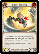 Express Lightning (Yellow) [U-MON052-RF] Unlimited Rainbow Foil
