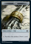 Clue Token (15) // Golem Token [Modern Horizons 2 Tokens]