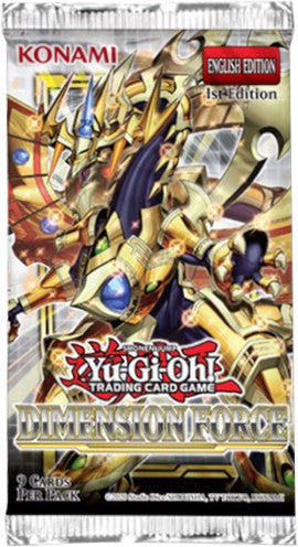 YGO Booster Pack - Dimension Force (1st Edition)