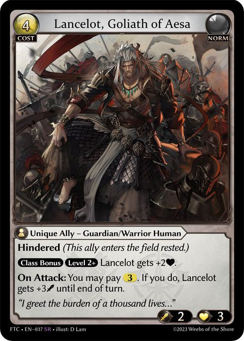 Lancelot, Goliath of Aesa (037) [Fractured Crown]