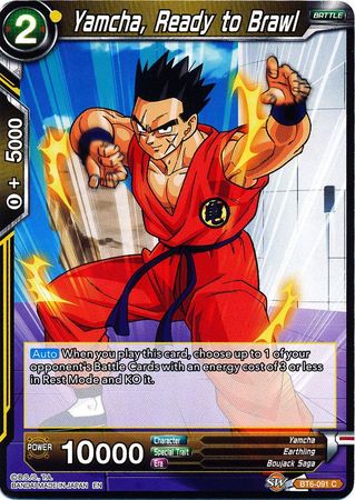 Yamcha, Ready to Brawl [BT6-091]