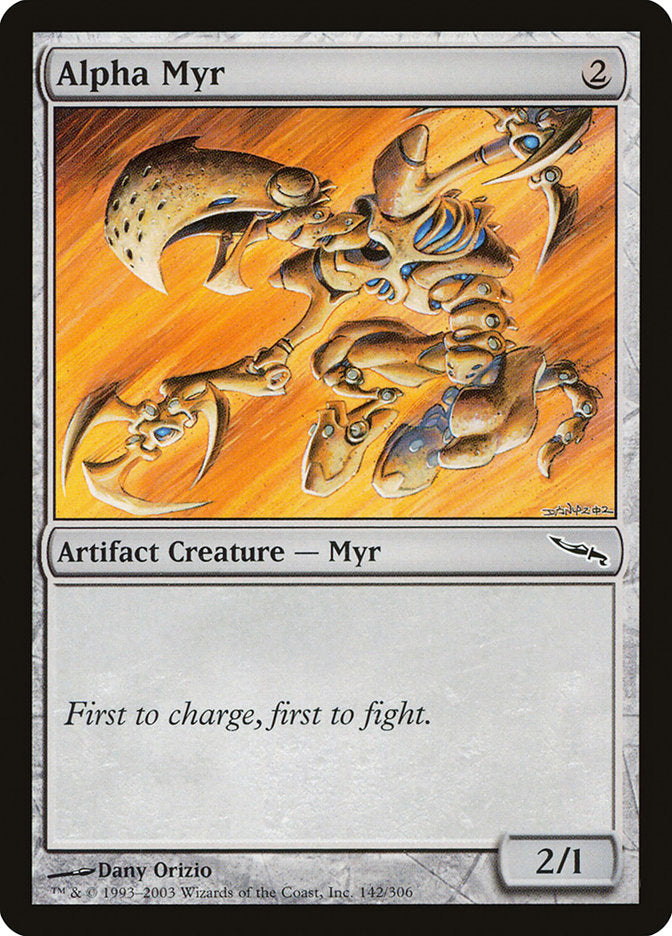 Alpha Myr [Mirrodin]