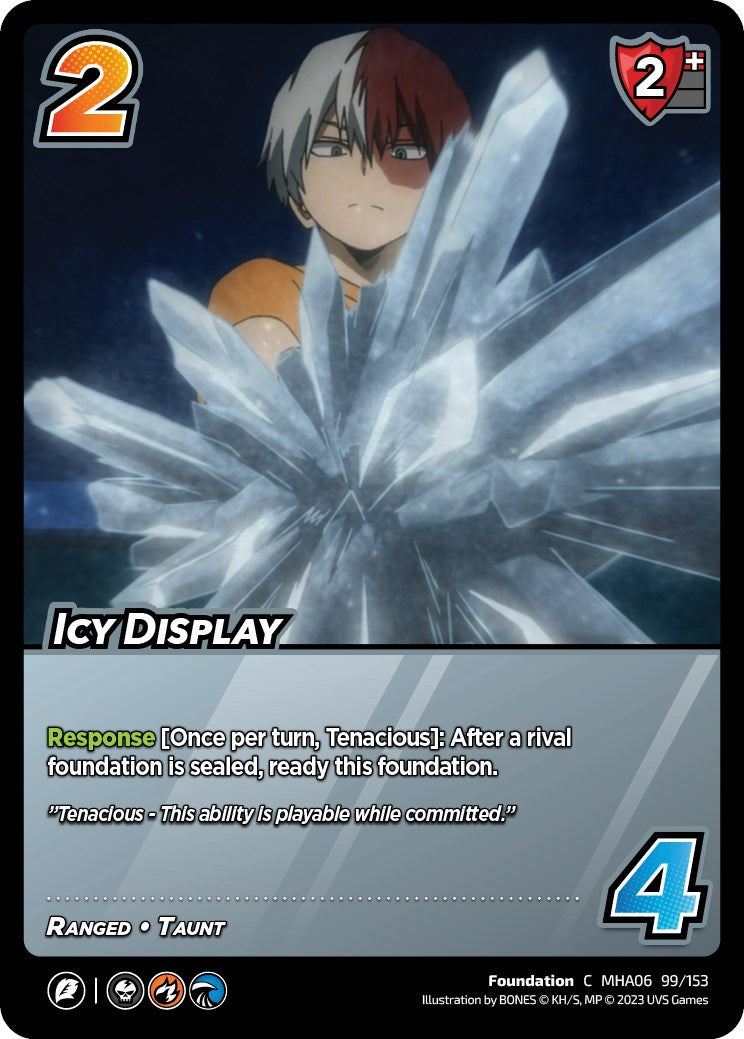 Icy Display [Jet Burn]