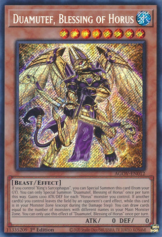 Yugioh Horus The Black Flame Dragon LV4 SOD-EN006 Ultimate Rare LP