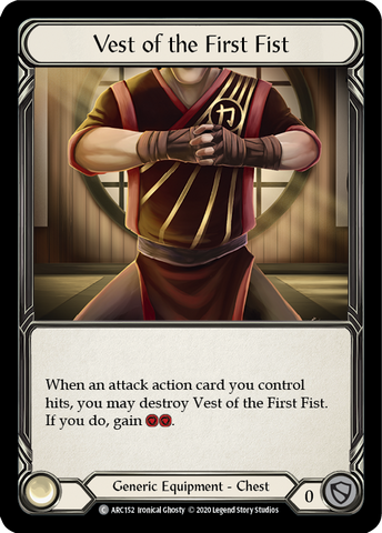 Vest of the First Fist [U-ARC152] Unlimited Normal