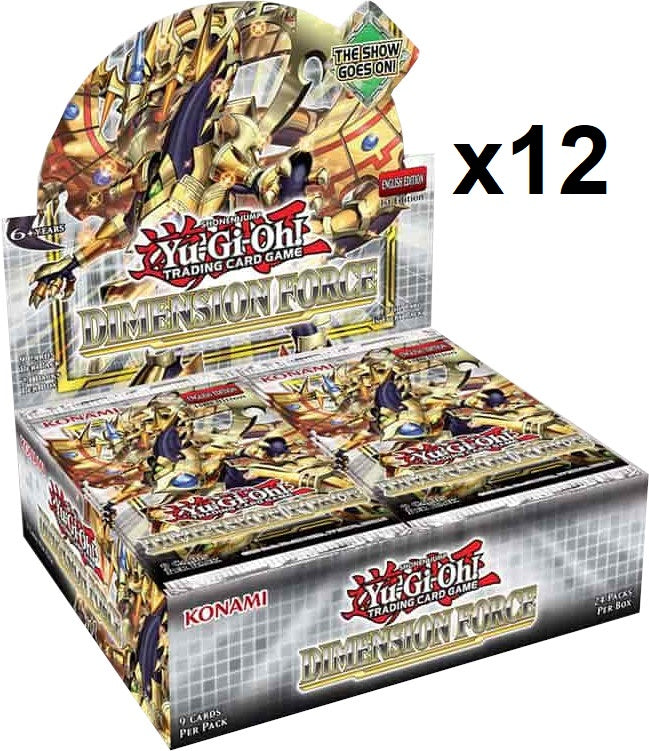 YGO Booster Case - Dimension Force (1st Edition)