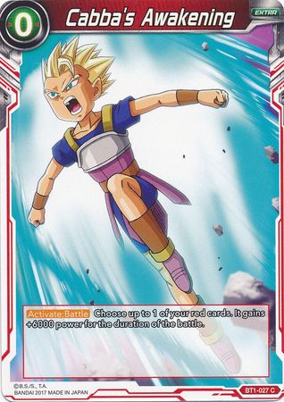 Cabba's Awakening (BT1-027) [Galactic Battle]