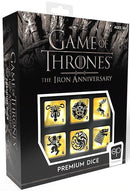 Game of Thrones: The Iron Anniversary Premium Dice Set