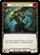 Smash with Big Tree (Yellow) [U-MON227-RF] Unlimited Rainbow Foil