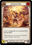 Battlefield Blitz (Yellow) [U-MON037-RF] Unlimited Rainbow Foil